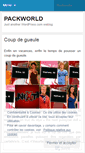 Mobile Screenshot of packworld.wordpress.com