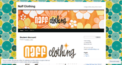 Desktop Screenshot of naffclothing.wordpress.com