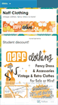 Mobile Screenshot of naffclothing.wordpress.com