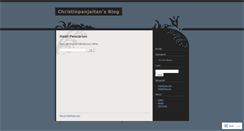 Desktop Screenshot of christinpanjaitan.wordpress.com