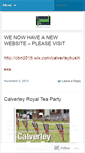 Mobile Screenshot of calverleybusinessnetwork.wordpress.com