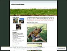 Tablet Screenshot of laanimalsinneed.wordpress.com