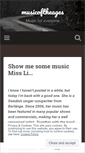 Mobile Screenshot of musicoftheages.wordpress.com