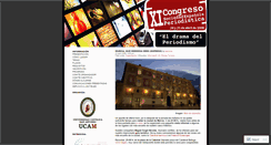 Desktop Screenshot of congresosepucam.wordpress.com