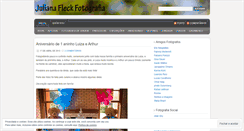 Desktop Screenshot of julianafleck.wordpress.com