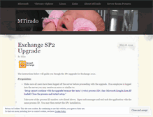 Tablet Screenshot of mtirado.wordpress.com