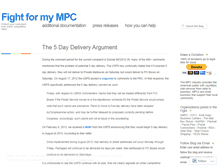 Tablet Screenshot of fightformympc.wordpress.com