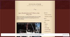 Desktop Screenshot of dickblather.wordpress.com