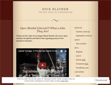 Tablet Screenshot of dickblather.wordpress.com