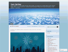 Tablet Screenshot of derindelimavi.wordpress.com
