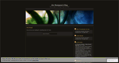 Desktop Screenshot of docthompson.wordpress.com