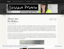 Tablet Screenshot of jessicamariephotographs.wordpress.com