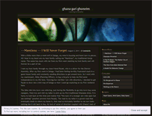 Tablet Screenshot of ghanagarighoneim.wordpress.com