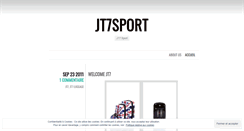 Desktop Screenshot of jt7sport.wordpress.com
