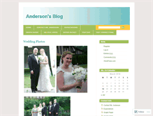 Tablet Screenshot of beccaanderson.wordpress.com