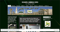 Desktop Screenshot of khairuummah77.wordpress.com