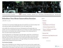 Tablet Screenshot of christopherhoffmann.wordpress.com
