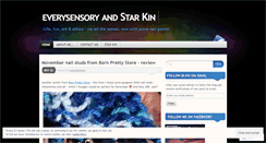 Desktop Screenshot of everysensory.wordpress.com