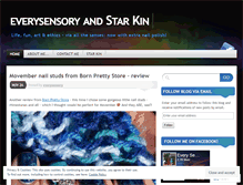Tablet Screenshot of everysensory.wordpress.com