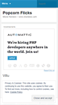 Mobile Screenshot of popcornflicks.wordpress.com