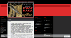 Desktop Screenshot of kwotkaka.wordpress.com