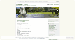 Desktop Screenshot of haggies.wordpress.com