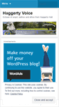 Mobile Screenshot of haggies.wordpress.com