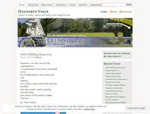 Tablet Screenshot of haggies.wordpress.com