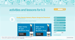 Desktop Screenshot of lessonswithlisaking.wordpress.com