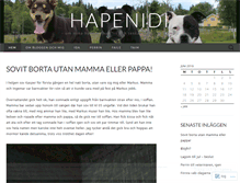 Tablet Screenshot of hapenidi.wordpress.com