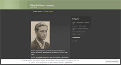 Desktop Screenshot of dziadekwladek.wordpress.com