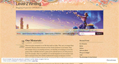 Desktop Screenshot of level2writing.wordpress.com