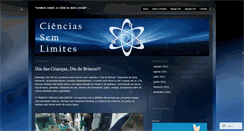 Desktop Screenshot of cienciassemlimites.wordpress.com