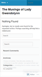 Mobile Screenshot of gwendolynndedanaan.wordpress.com