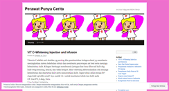 Desktop Screenshot of perawatpunyacerita.wordpress.com