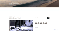 Desktop Screenshot of bubblebeach.wordpress.com