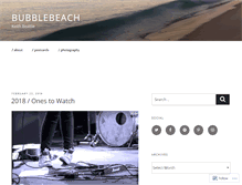 Tablet Screenshot of bubblebeach.wordpress.com