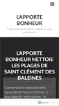 Mobile Screenshot of lapportebonheur.wordpress.com