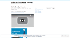 Desktop Screenshot of priceactionforextrading.wordpress.com