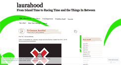 Desktop Screenshot of laurahood.wordpress.com