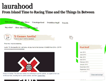 Tablet Screenshot of laurahood.wordpress.com