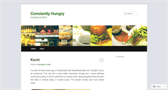 Desktop Screenshot of constantlyhungry1.wordpress.com