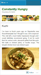 Mobile Screenshot of constantlyhungry1.wordpress.com