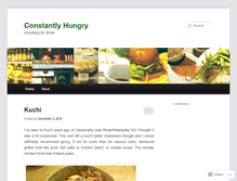 Tablet Screenshot of constantlyhungry1.wordpress.com