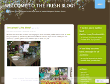 Tablet Screenshot of freshseattle.wordpress.com