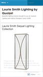 Mobile Screenshot of lauriesmithlighting.wordpress.com