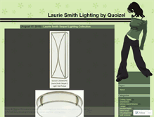 Tablet Screenshot of lauriesmithlighting.wordpress.com