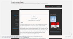 Desktop Screenshot of pajakpraktis.wordpress.com