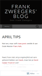 Mobile Screenshot of frankzweegers.wordpress.com
