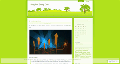 Desktop Screenshot of blog4everyone.wordpress.com